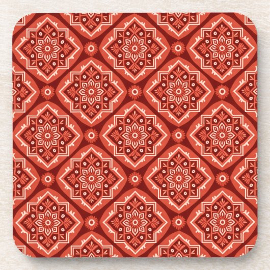 Stilvolle Untersetzer für Boho Geometric Muster - (Vorderseite)