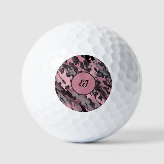 Stilvolle Urban Camouflage Golfball (Vorderseite)