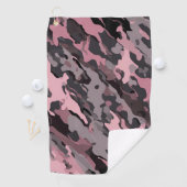 Stilvolle Urban Camouflage Golfhandtuch (Insitu)