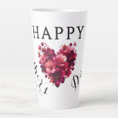 Stilvolle Vatertag Latte Tasse Geschenk (Vorderseite)