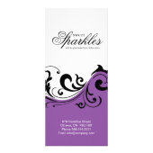 Stilvolle Versatile Rack Card Werbekarte (Vorne)