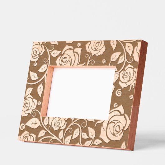 Stilvolle Vintage Rose Geätzte Rahmen (Links)