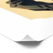 Stilvolle Vintage Trails: Wild West Whispers Poster (Ecke)