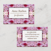 Stilvolle Visitenkarte (Vorne/Hinten)