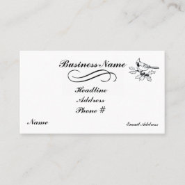 Stilvolle Visitenkarte