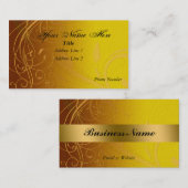 Stilvolle Visitenkarte (Vorne/Hinten)