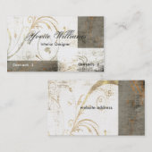 Stilvolle Visitenkarte (Vorne/Hinten)