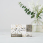 Stilvolle Visitenkarte (Stehend Vorderseite)