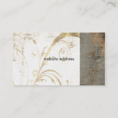 Stilvolle Visitenkarte (Rückseite)