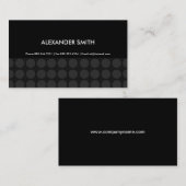 Stilvolle Visitenkarte (Vorne/Hinten)