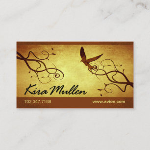 Stilvolle Visitenkarte (Allzweck) - "Avion "