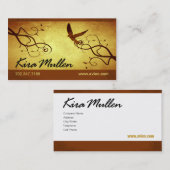 Stilvolle Visitenkarte (Allzweck) - "Avion " (Vorne/Hinten)