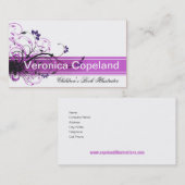 Stilvolle Visitenkarte (Allzweck) - "Barolo " (Vorne/Hinten)