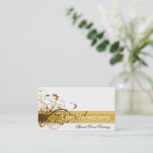 Stilvolle Visitenkarte (Allzweck) - "Barolo " (Stehend Vorderseite)