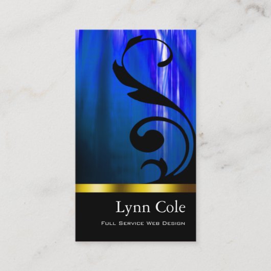 Stilvolle Visitenkarte (Allzweck) - "Lumina " (Vorderseite)