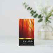 Stilvolle Visitenkarte (Allzweck) - "Lumina 2" (Stehend Vorderseite)