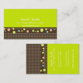 Stilvolle Visitenkarten für Kinderbetreuung Visitenkarte (Vorne/Hinten)