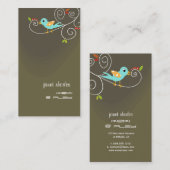 Stilvolle Visitenkarten für Kinderbetreuung Visitenkarte (Vorne/Hinten)