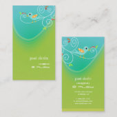 Stilvolle Visitenkarten für Kinderbetreuung Visitenkarte (Vorne/Hinten)