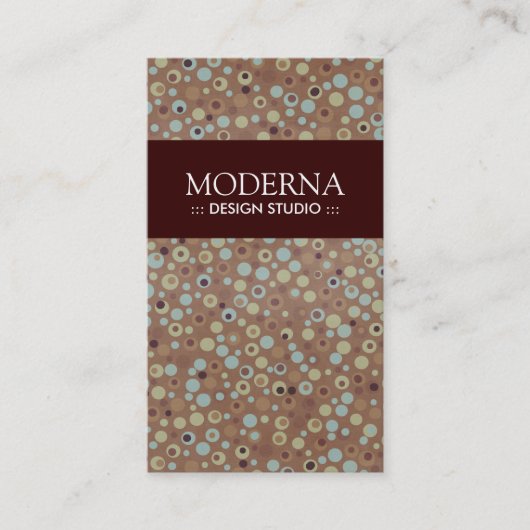 Stilvolle Visitenkarten Visitenkarte (Vorderseite)