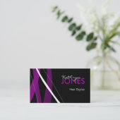 Stilvolle Visitenkarten Visitenkarte (Stehend Vorderseite)