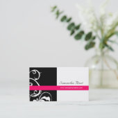 Stilvolle Visitenkarten Visitenkarte (Stehend Vorderseite)