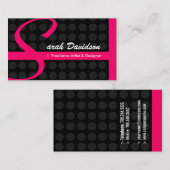 Stilvolle Visitenkarten Visitenkarte (Vorne/Hinten)