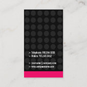 Stilvolle Visitenkarten Visitenkarte (Rückseite)