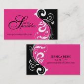 Stilvolle Visitenkarten Visitenkarte (Vorne/Hinten)