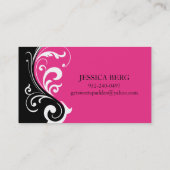 Stilvolle Visitenkarten Visitenkarte (Rückseite)