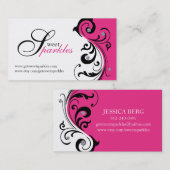 Stilvolle Visitenkarten Visitenkarte (Vorne/Hinten)