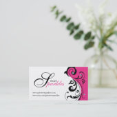 Stilvolle Visitenkarten Visitenkarte (Stehend Vorderseite)