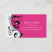 Stilvolle Visitenkarten Visitenkarte (Rückseite)