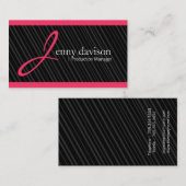 Stilvolle Visitenkarten Visitenkarte (Vorne/Hinten)