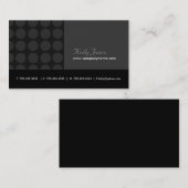 Stilvolle Visitenkarten Visitenkarte (Vorne/Hinten)