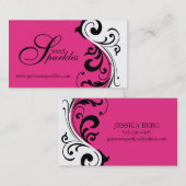 Stilvolle Visitenkarten Visitenkarte (Vorne/Hinten)