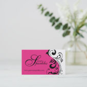 Stilvolle Visitenkarten Visitenkarte (Stehend Vorderseite)