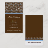 Stilvolle Visitenkarten Visitenkarte (Vorne/Hinten)