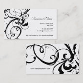 Stilvolle Visitenkarten Visitenkarte (Vorne/Hinten)