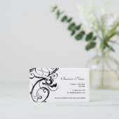 Stilvolle Visitenkarten Visitenkarte (Stehend Vorderseite)