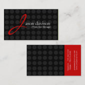 Stilvolle Visitenkarten Visitenkarte (Vorne/Hinten)