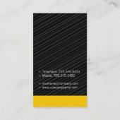 Stilvolle Visitenkarten Visitenkarte (Rückseite)