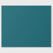 Stilvolle Vorlage Cool Blank Solid Color Dunkel Aq Geschenkpapier (Flach)