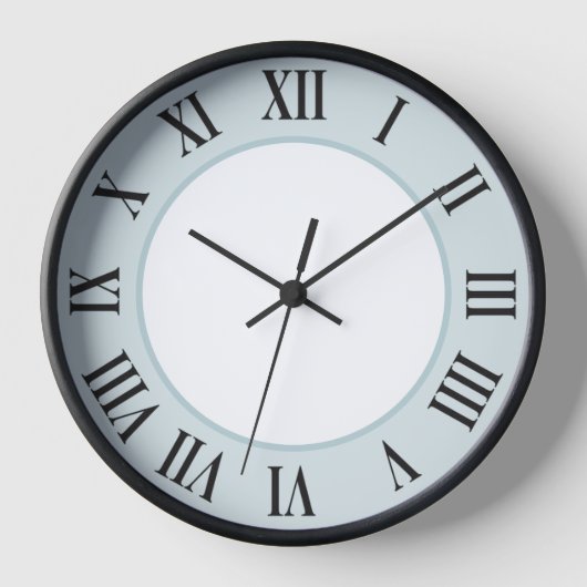 Stilvolle Wall-Uhr Uhr (Vorderseite)