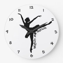Stilvolle WATCH ME DANCE Ballerina Silhouette