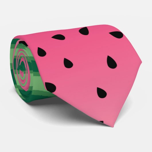 Stilvolle Watermelon Sommerfrüchte Krawatte (Gerollt)