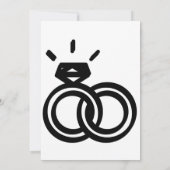 Stilvolle Weihnachten | Minimaler Fun Couple Foto  Einladung (Rückseite)