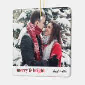 Stilvolle Weihnachten | Moderne Einrichtung Keramikornament (Links)