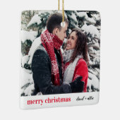 Stilvolle Weihnachten | Moderne Einrichtung Keramikornament (Rechts)