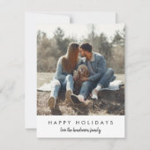 Stilvolle Weihnachten | Modernes Trendy Minimales (Vorderseite)